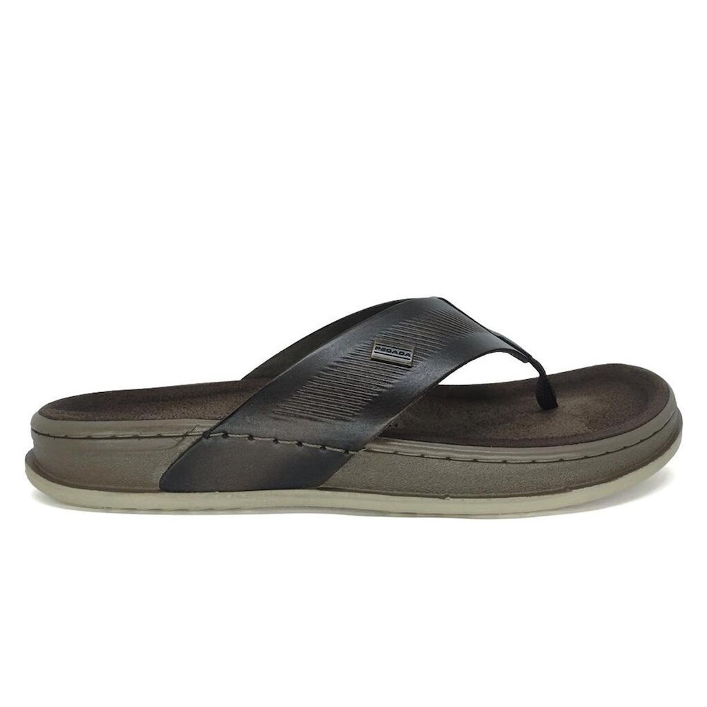 Chinelo Pegada Masculino Soft Touch Tira de Couro 134805