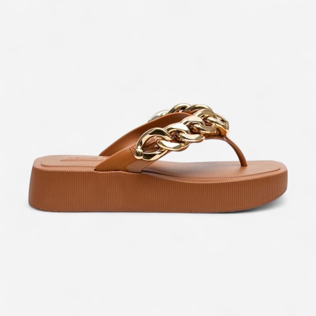 Chinelo Petite Jolie Hit Caramelo