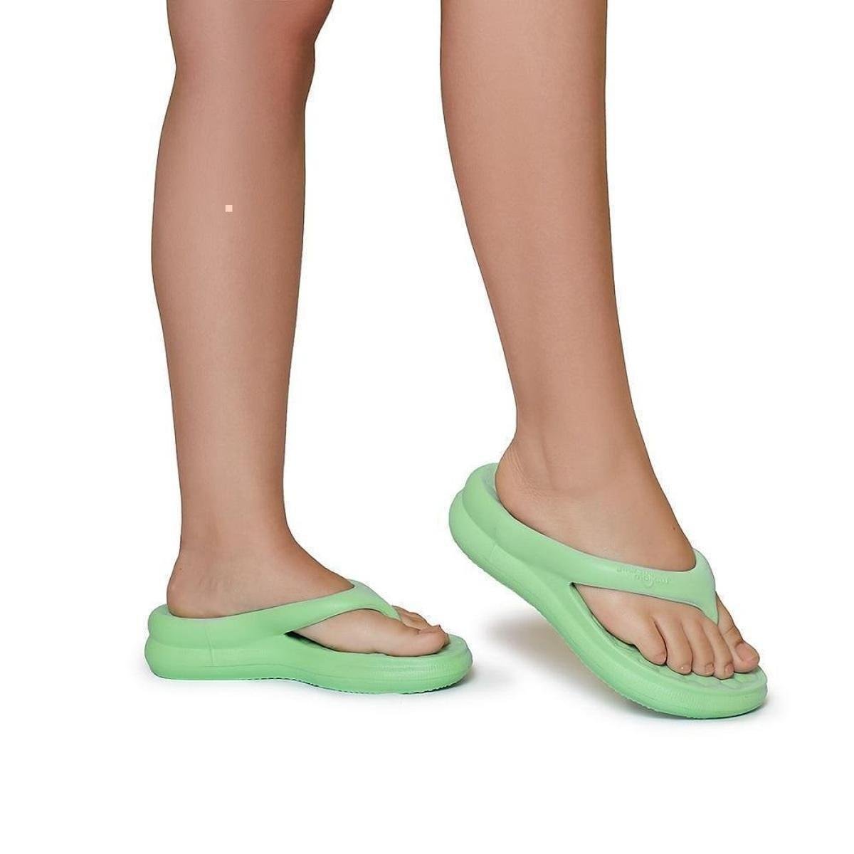 Chinelo Piccadilly Marshmallow Super Leve Nuvem Impacto Conforto - Verde Menor preço em Chinelo Piccadilly Marshmallow Super Leve Nuvem Impacto Conforto - Verde