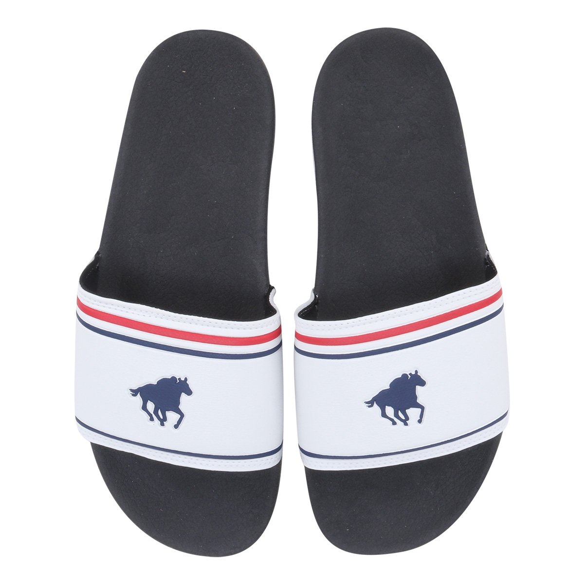 Chinelo Polo Go Slide Masculino - Branco Menor preço em Chinelo Polo Go Slide Masculino - Branco