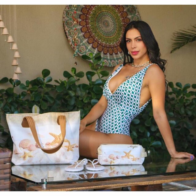 Chinelo Praia Feminino Estrela-do-Mar Areia Magicc Bolsas