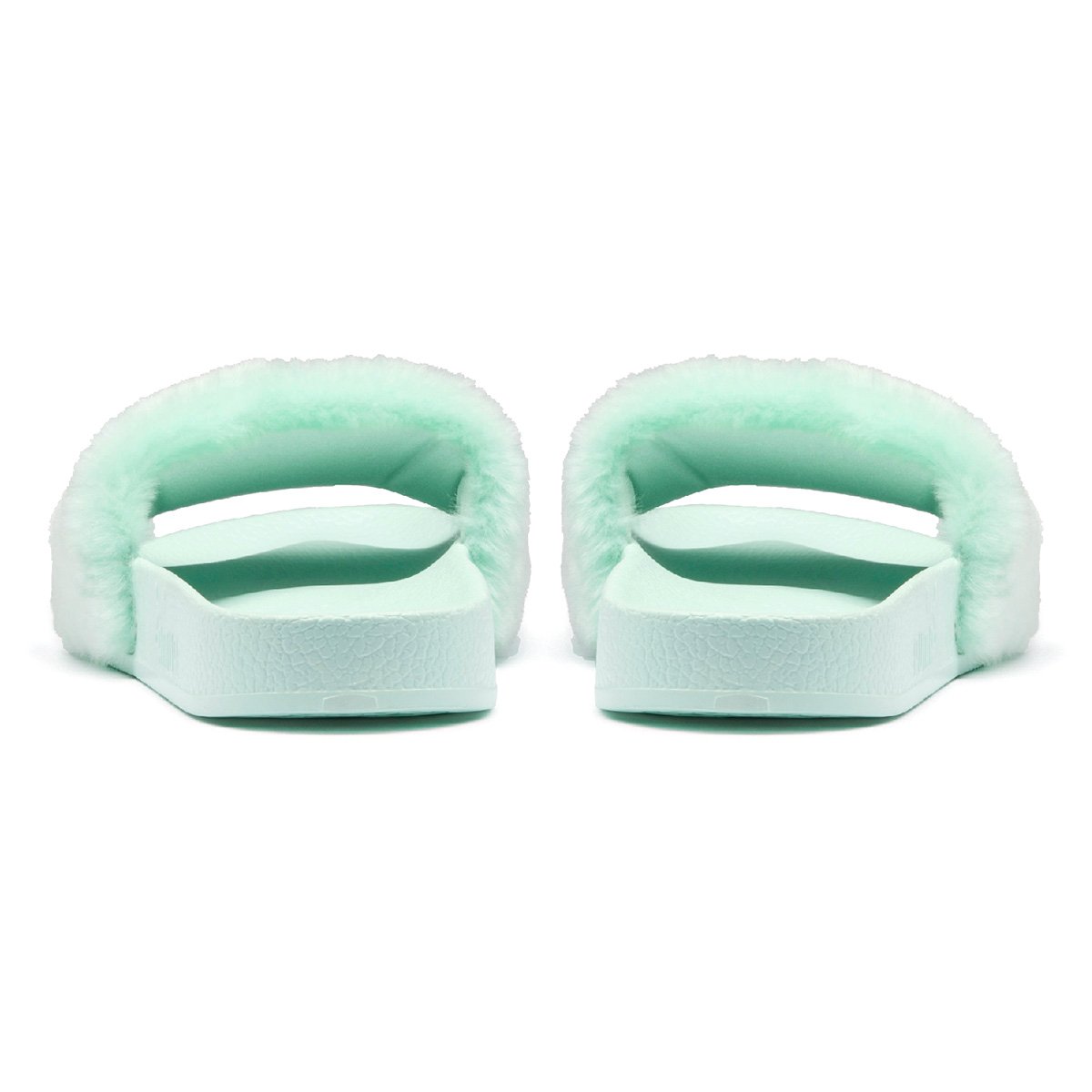 chinelo puma verde agua