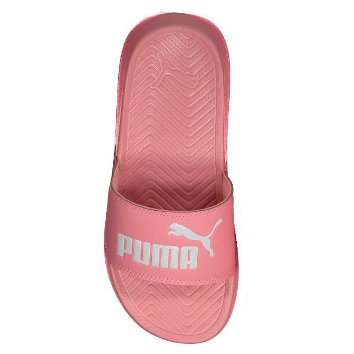 chinelo puma rosa