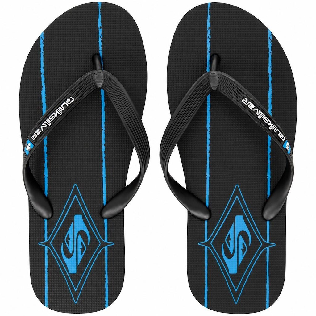 Chinelo Quiksilver Molokai Swell Squad Preto