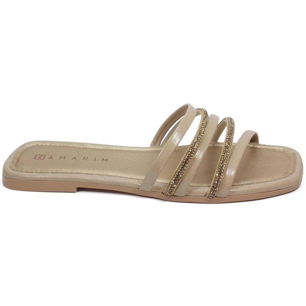 Chinelo Rasteira Ramarim Linho Turquia Feminino 25-21201