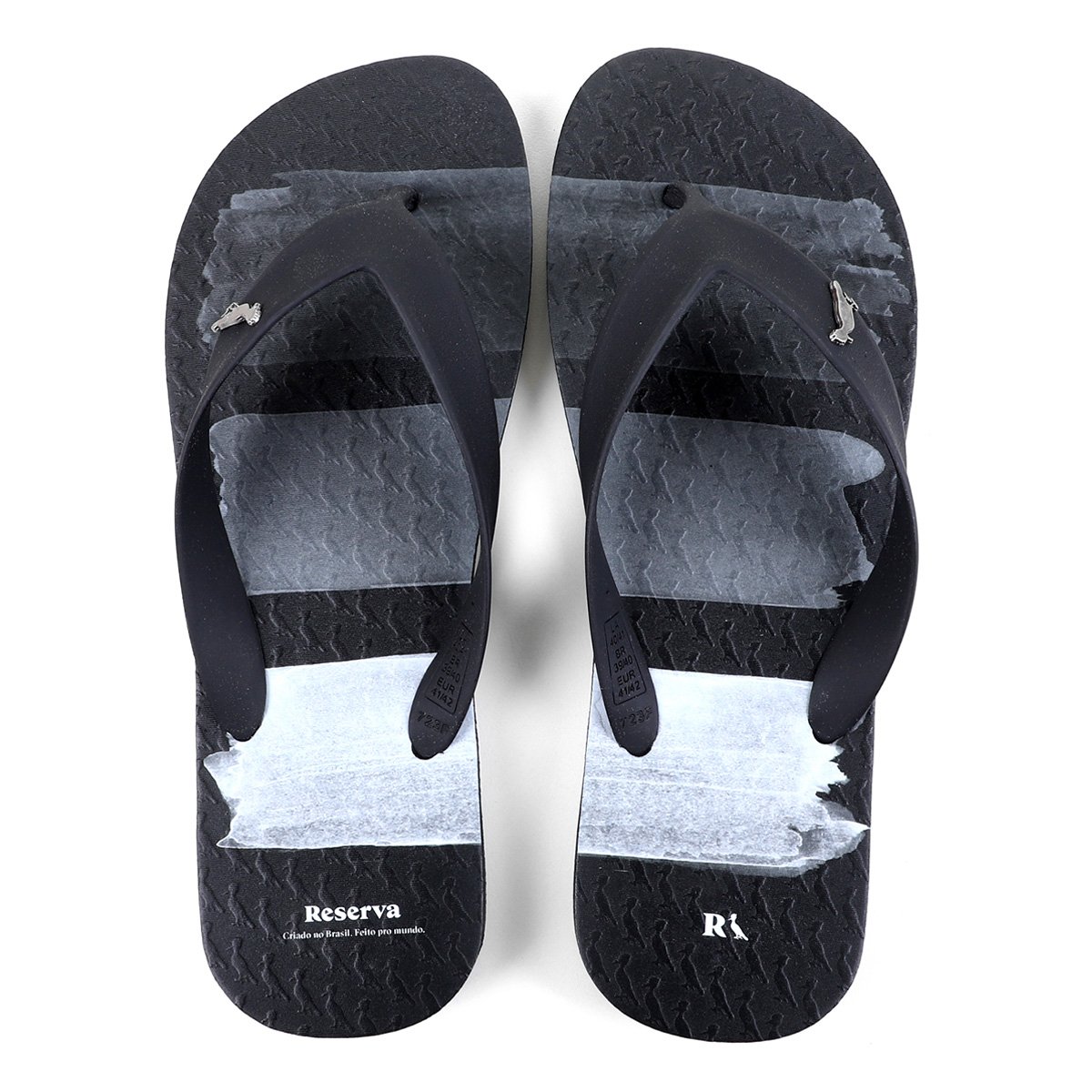 Chinelo Reserva Estampado Masculino - Preto é ruim? Chinelo Reserva Estampado Masculino - Preto é boa?