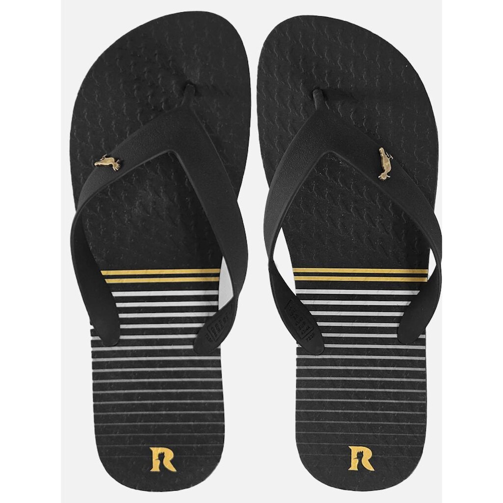 Chinelo Reserva Masculino Listra Yellow Summer Preto