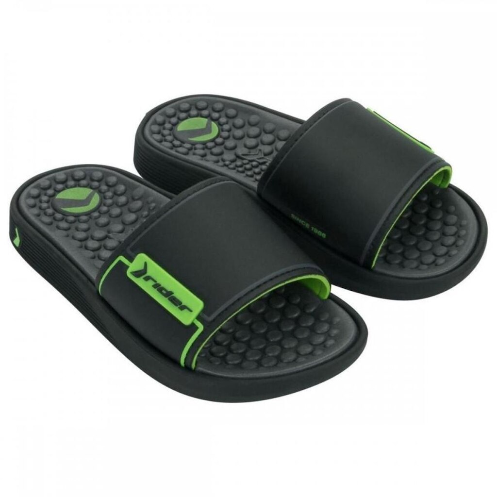 Chinelo Rider 11784bo Pump Slide Juvenil