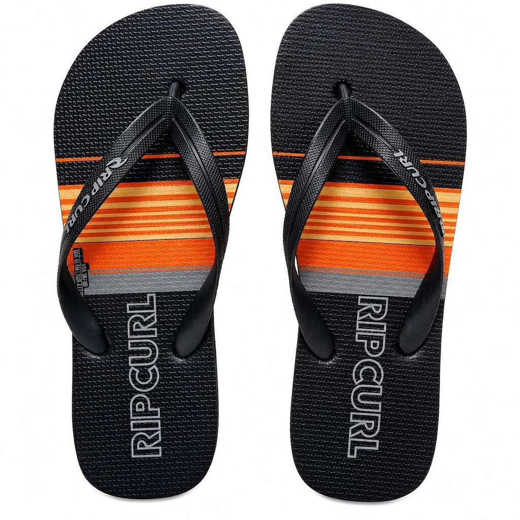 Chinelo Rip Curl Daybreaker Black Orange