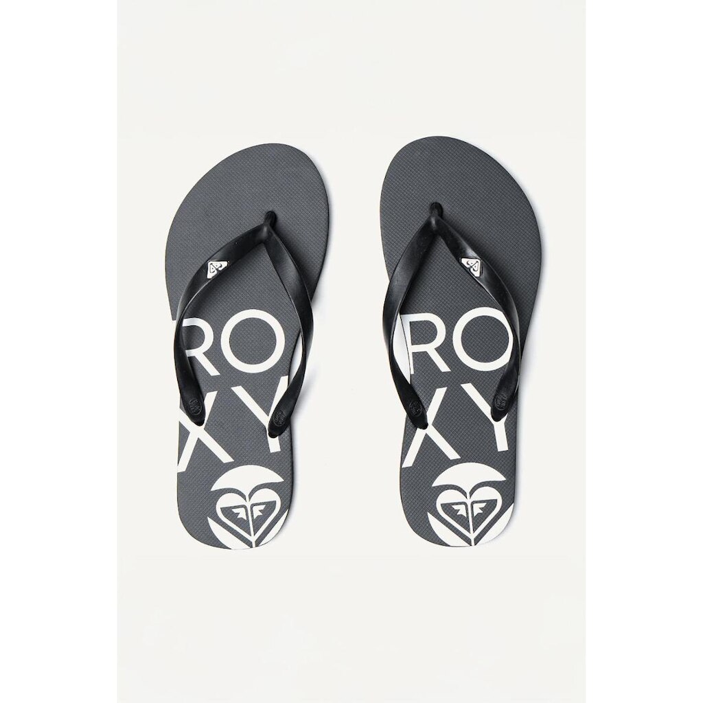 Chinelo Roxy Circle Logo Preto-Preto-39/40