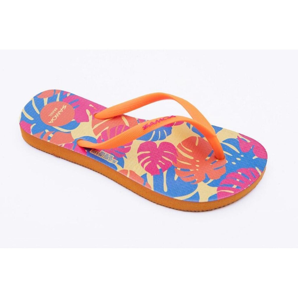 Chinelo Samoa Flip Flop Big Stripes Feminino
