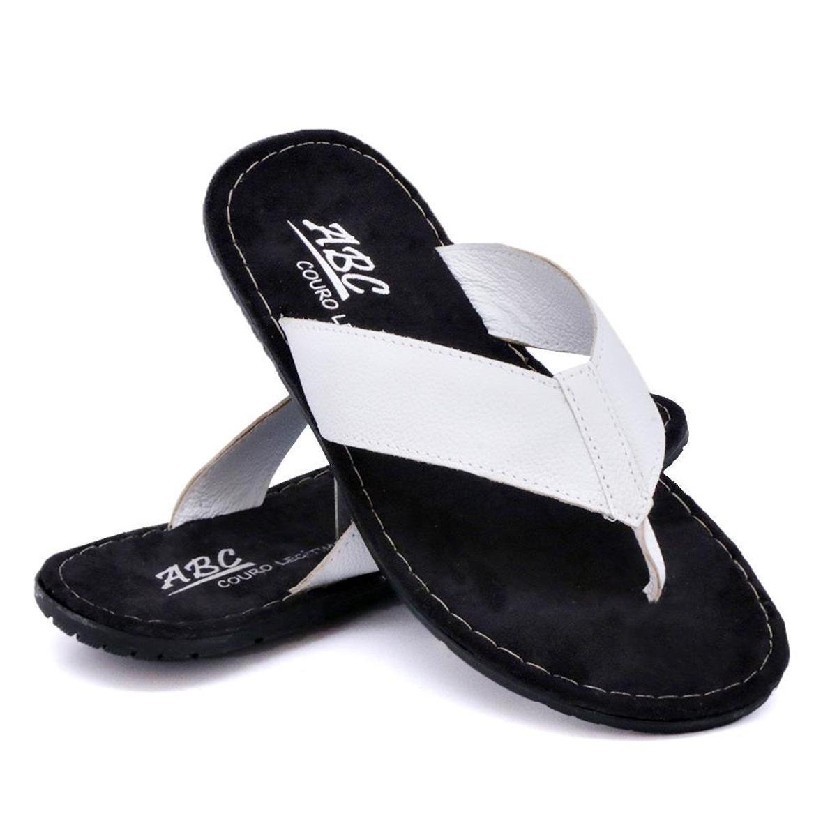 Chinelo Sandália Masculino Antesstres Couro Menor preço em Chinelo Sandália Masculino Antesstres Couro