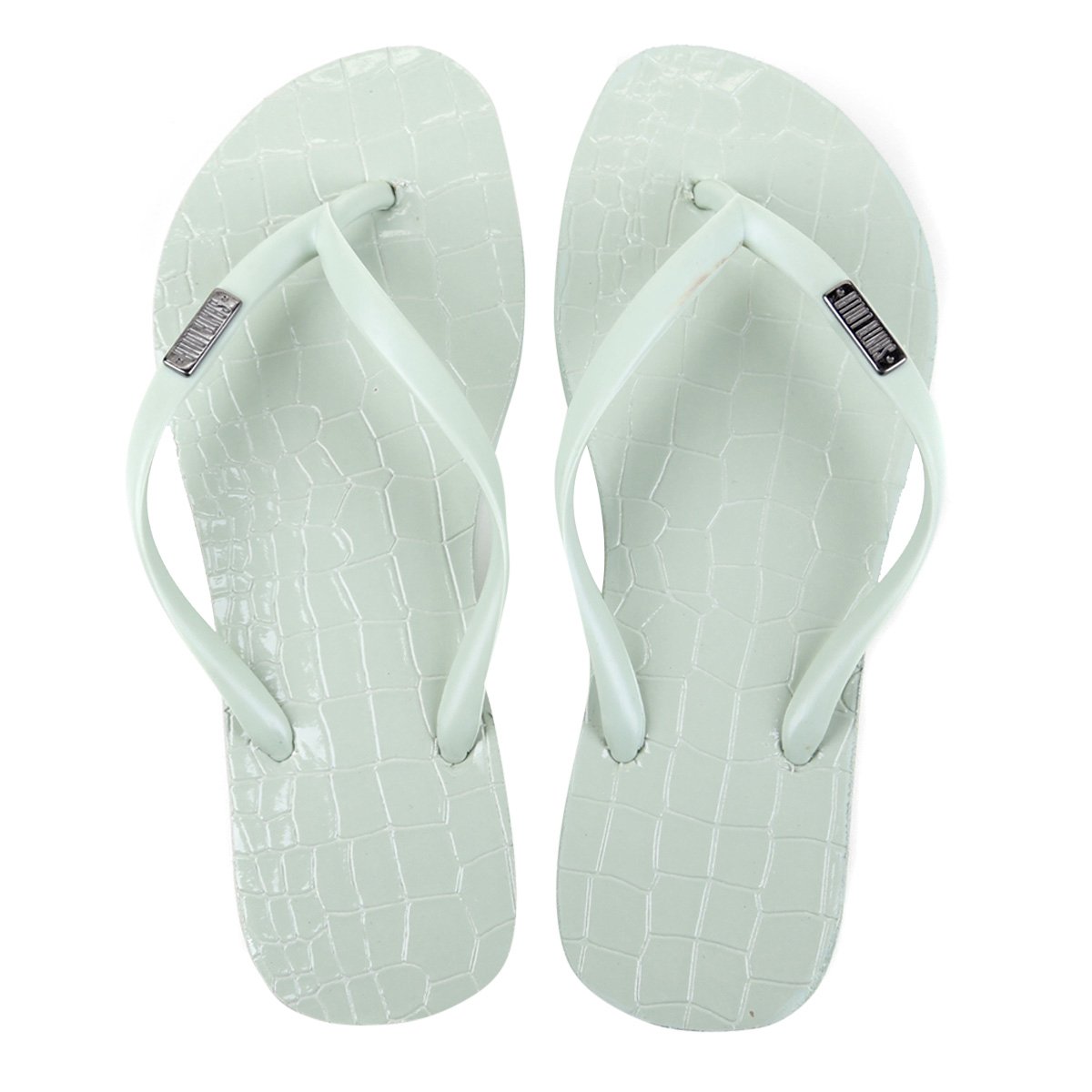 Chinelo Santa Lolla De Dedo Básico Feminino - Verde água Menor preço em Chinelo Santa Lolla De Dedo Básico Feminino - Verde água