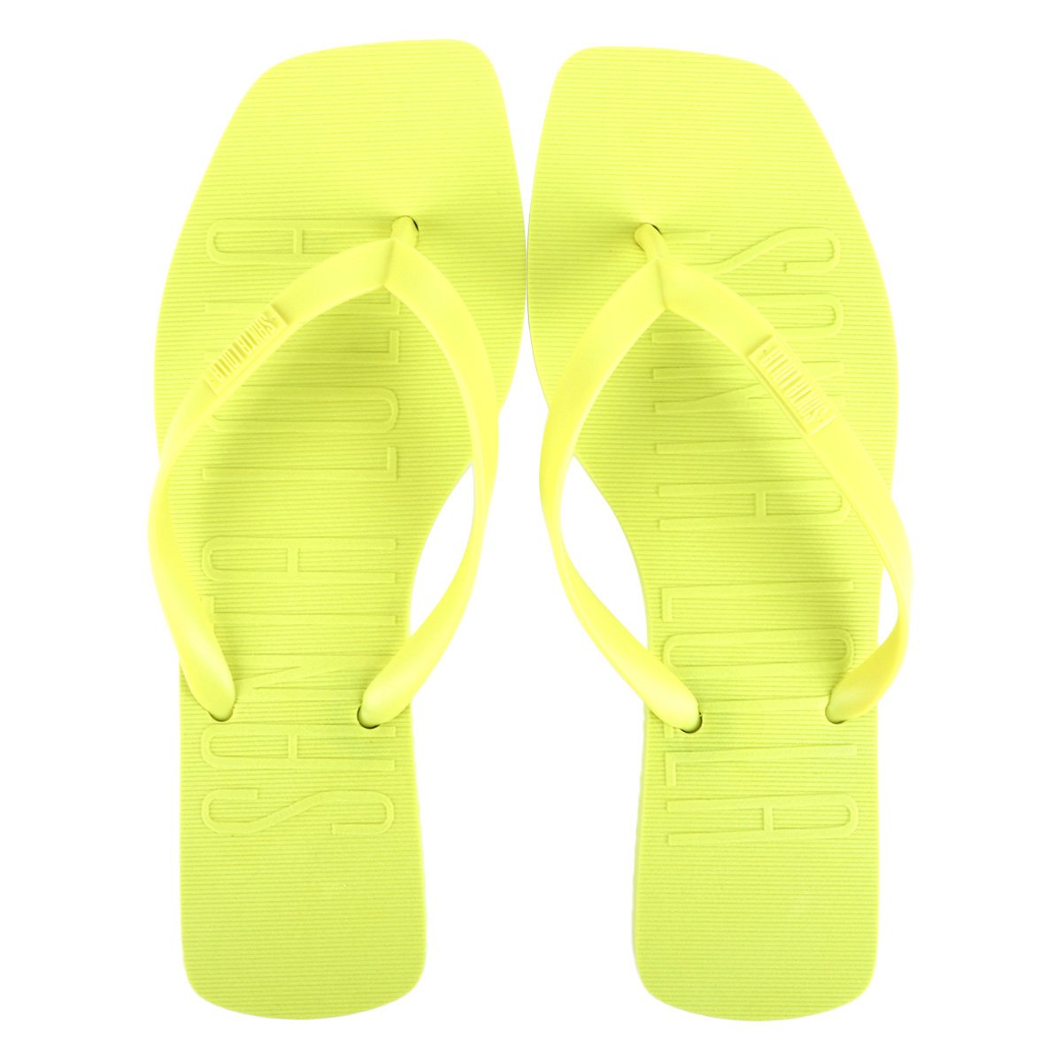 Chinelo Santa Lolla Flip Flop Bico Quadrado Feminino Zattini