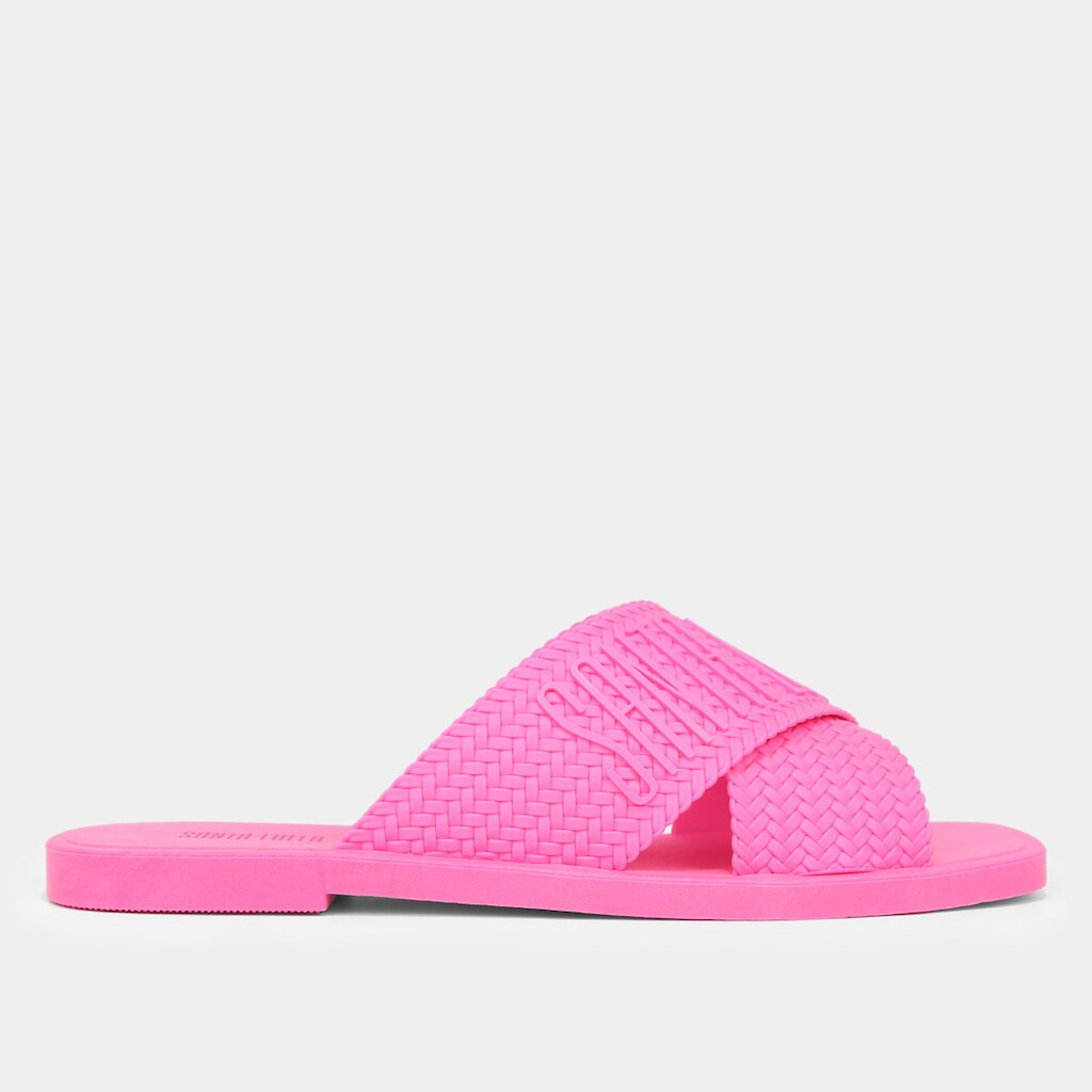 Chinelo Santa Lolla Flip Flop Tiras Cruzadas Feminino