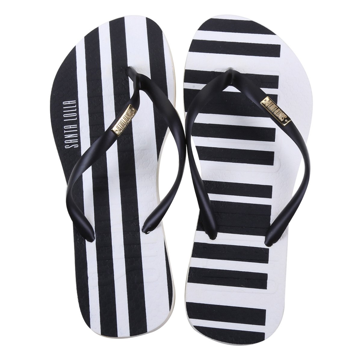 chinelo santa lolla preto