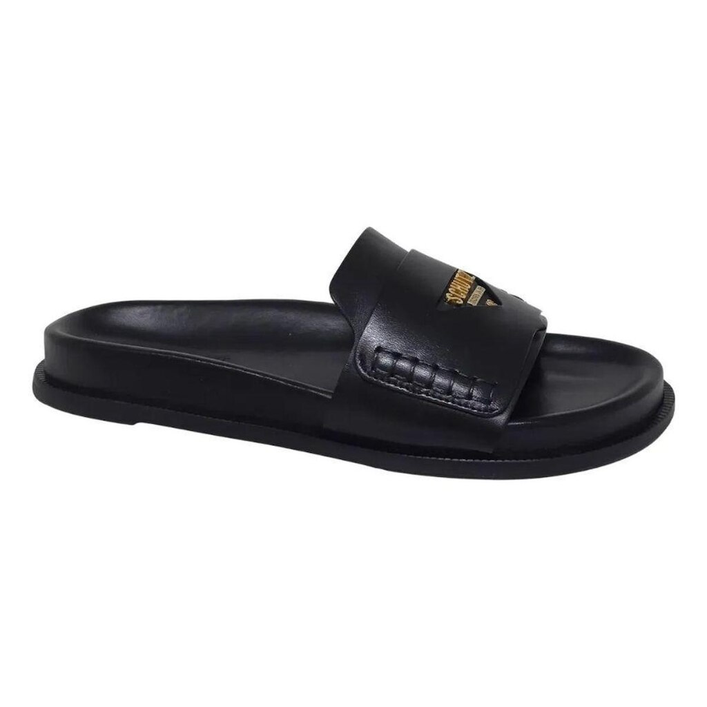 CHINELO SCHUTZ SLIDE COURO TEXTURIZADO FEMININO S2268200051