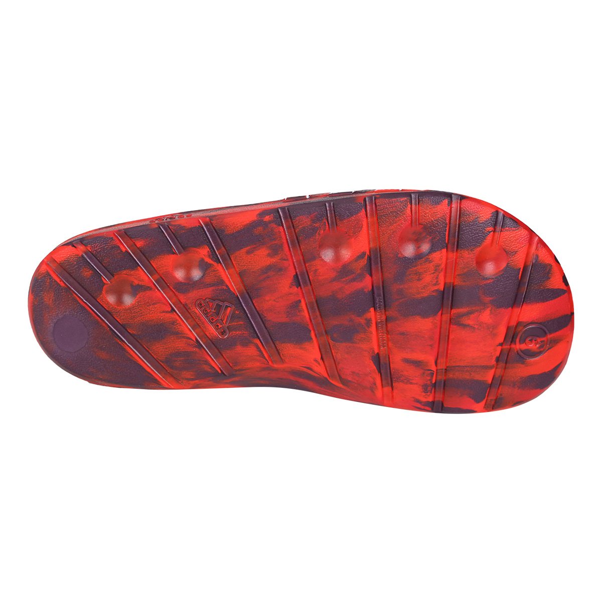 chinelo adidas duramo vermelho