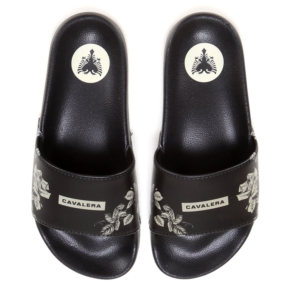Chinelo Slide Cavalera Ellen Feminino - Floral Menor preço em Chinelo Slide Cavalera Ellen Feminino - Floral
