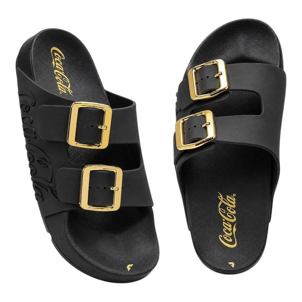 Chinelo Slide Coca Cola Ares Unissex