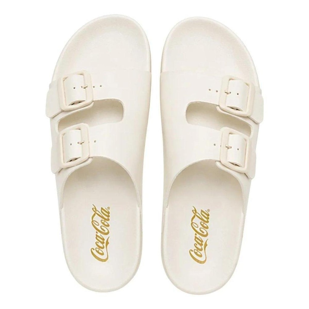 Chinelo Slide Coca Cola Urban Leather Masculino