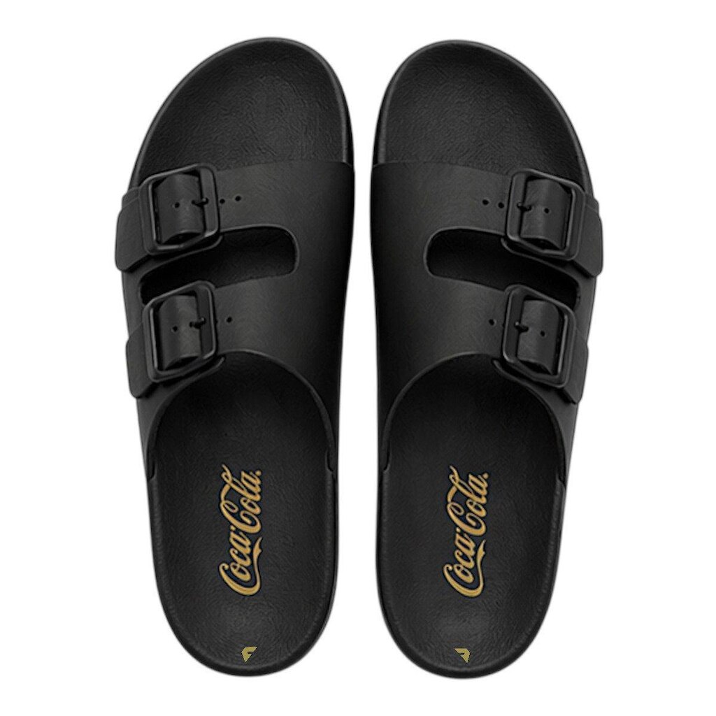 Chinelo Slide Coca Cola Urban Leather Masculino