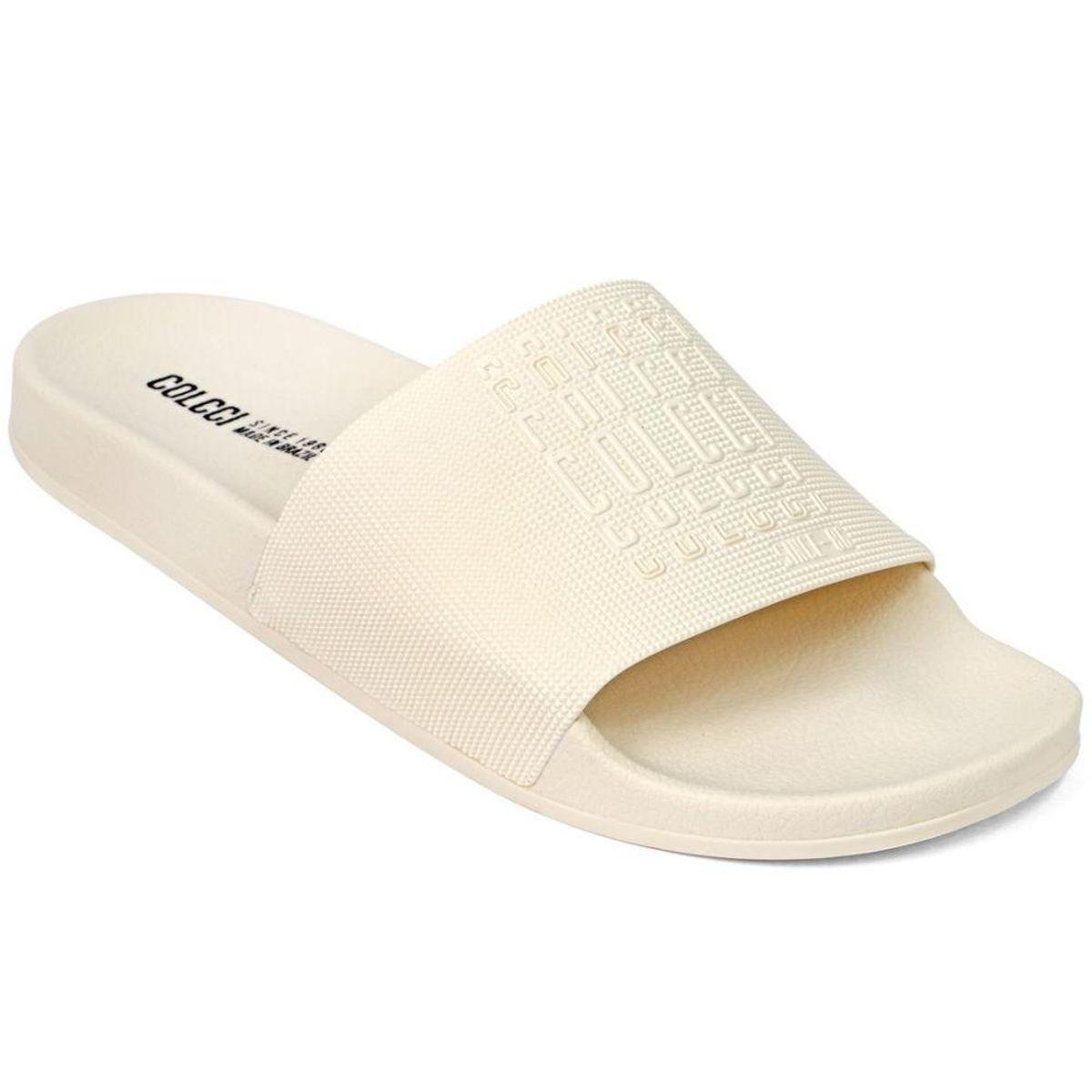 Chinelo Slide Colcci Bianca Masculino Off Shell Zattini
