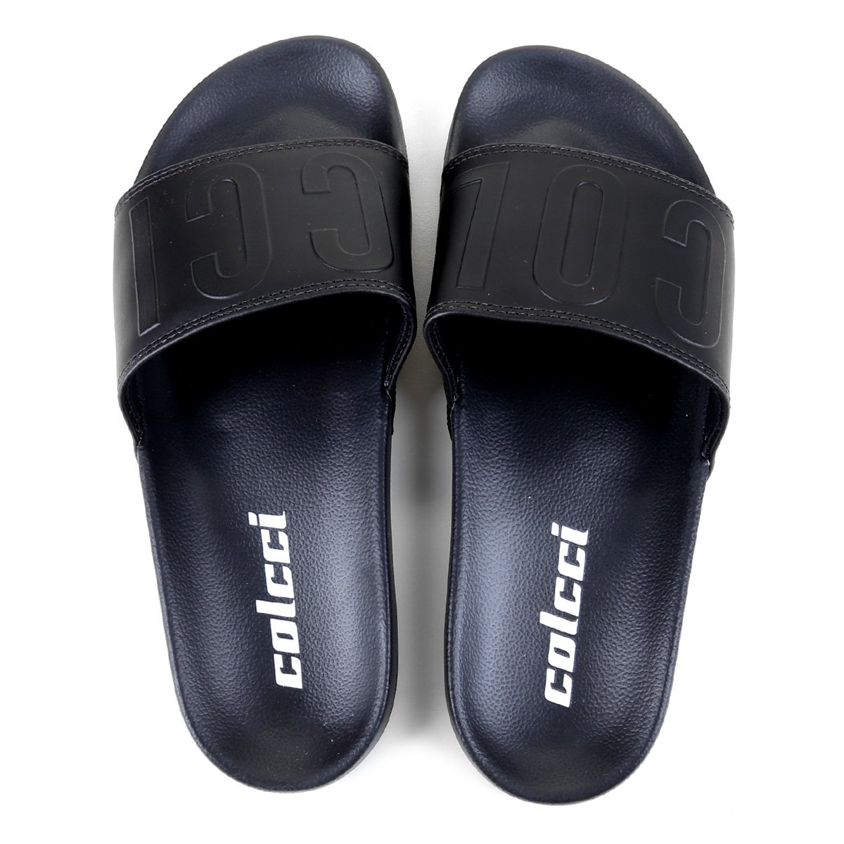 Chinelo Slide Colcci Masculino - Preto Menor preço em Chinelo Slide Colcci Masculino - Preto