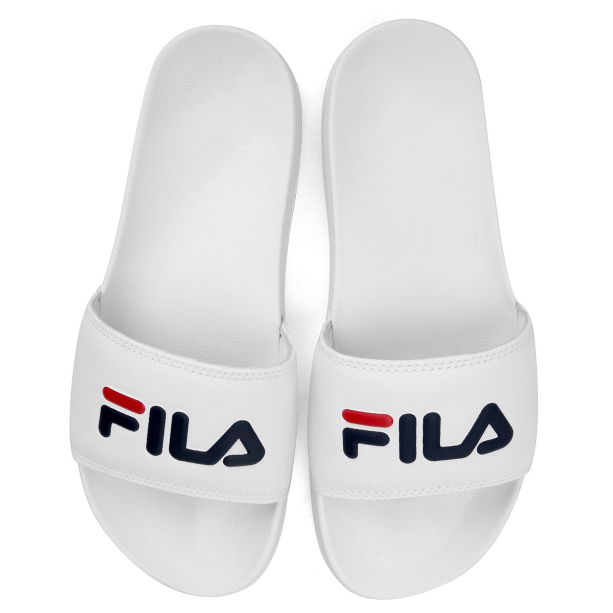 Chinelo Slide Fila Drifter Basic - Branco+Vermelho é ruim? Chinelo Slide Fila Drifter Basic - Branco+Vermelho é boa?