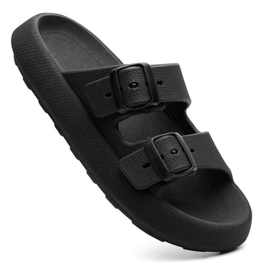 Chinelo Slide Fivela Moderno Unissex