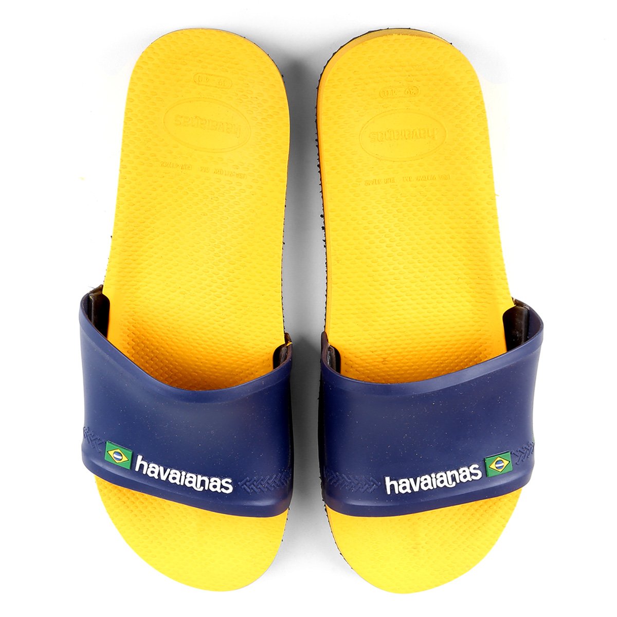 Chinelo Slide Havaianas Brasil Masculino Menor preço em Chinelo Slide Havaianas Brasil Masculino