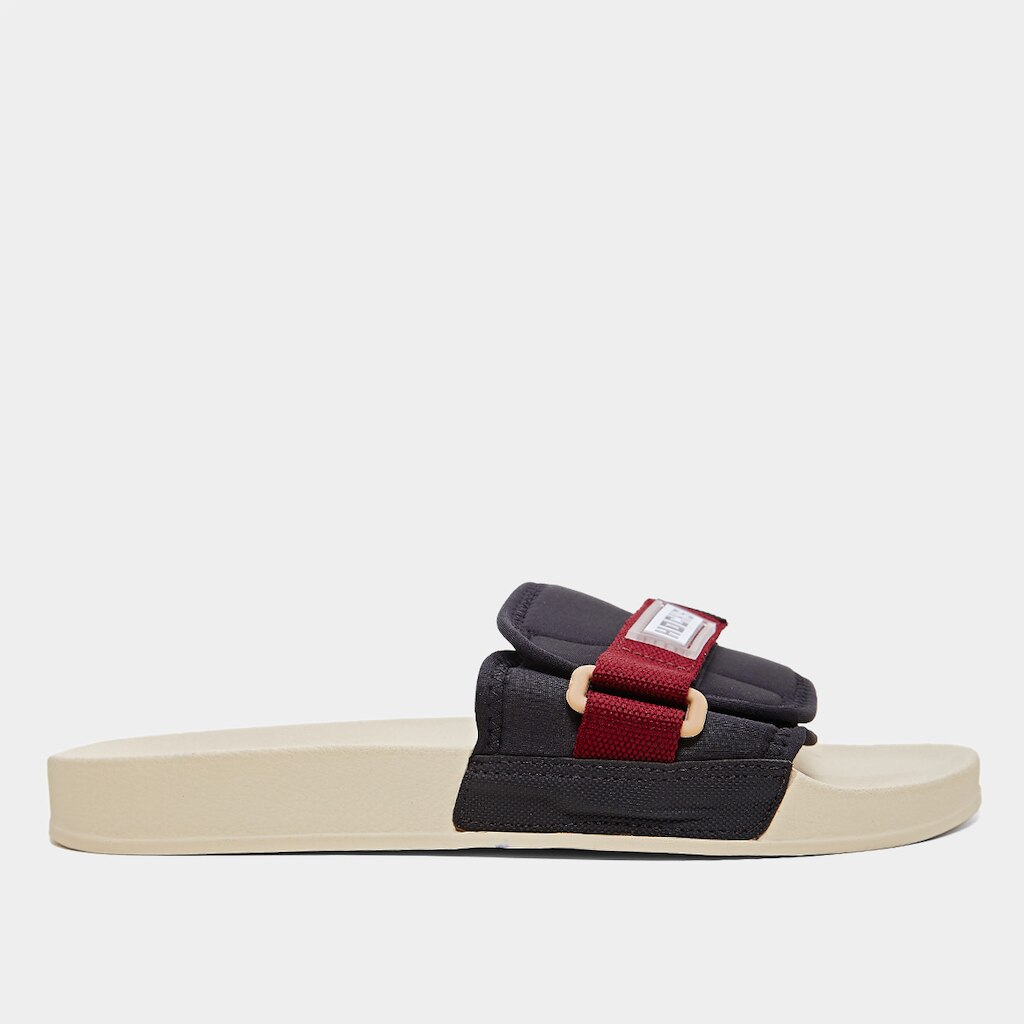 Chinelo Slide Hocks Bravo Bordeaux
