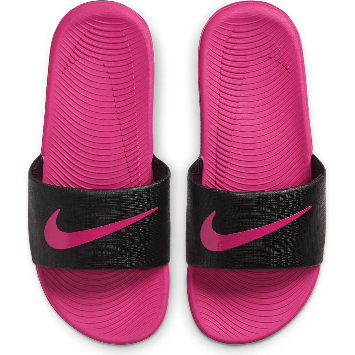 Chinelo Slide Infantil Nike Kawa Masculino - Preto+Pink Menor preço em Chinelo Slide Infantil Nike Kawa Masculino - Preto+Pink