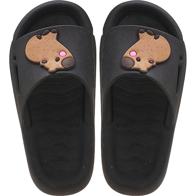 Chinelo Slide Infantil Nuvem Capivara Fofa Kidstep