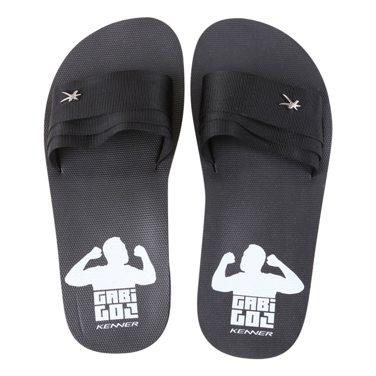 Chinelo Slide Kenner Gabigol Premium Masculino - Branco+Preto é ruim? Chinelo Slide Kenner Gabigol Premium Masculino - Branco+Preto é boa?