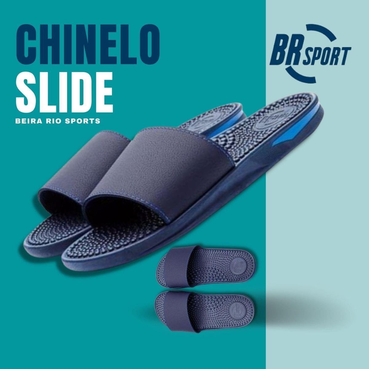 Slide Masculino Beira Rio Masculino Riachuelo CHINELO BR SPORT
