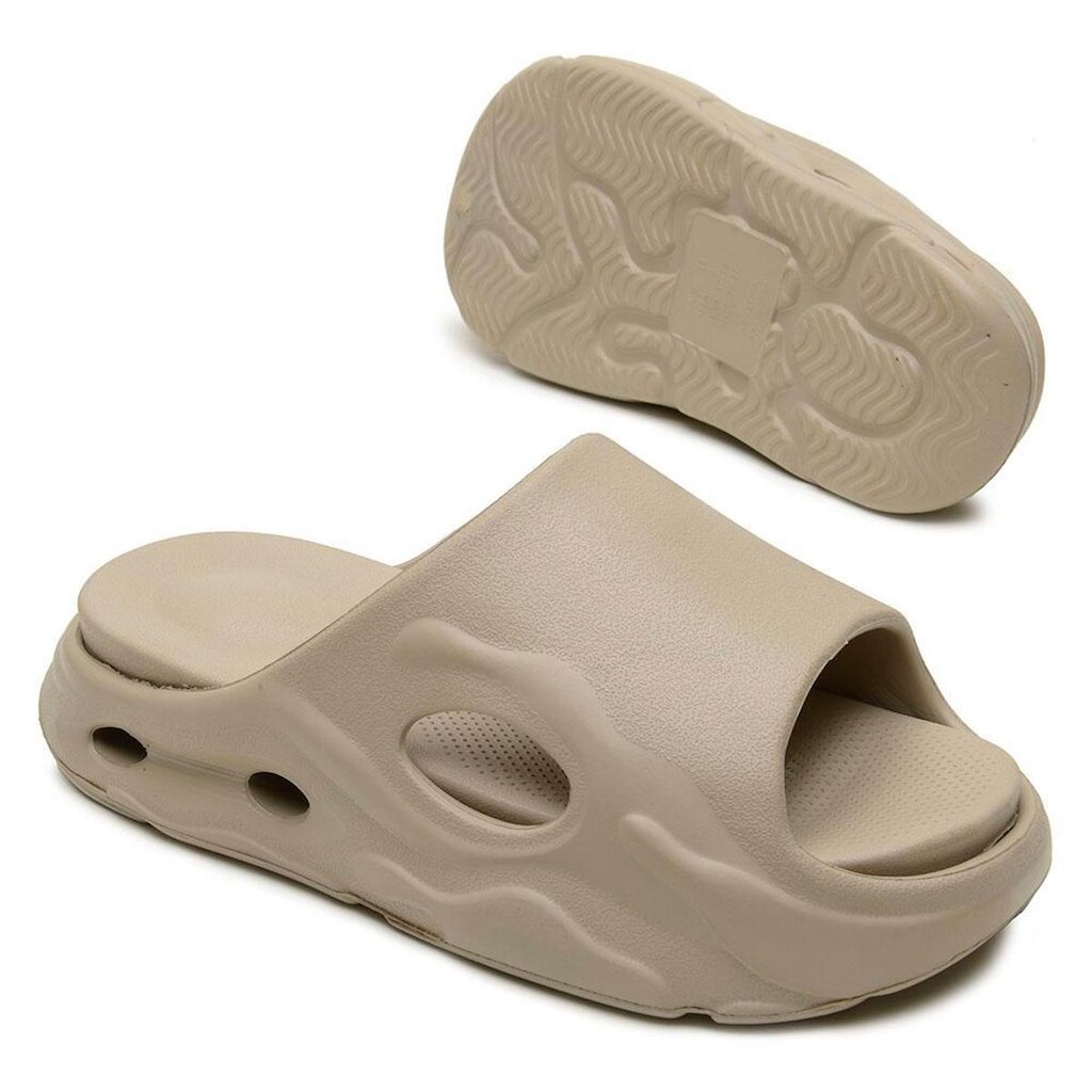 Chinelo Slide Masculino Nuvem Eva ExtraLeve Macio Palmilha Removível Premium