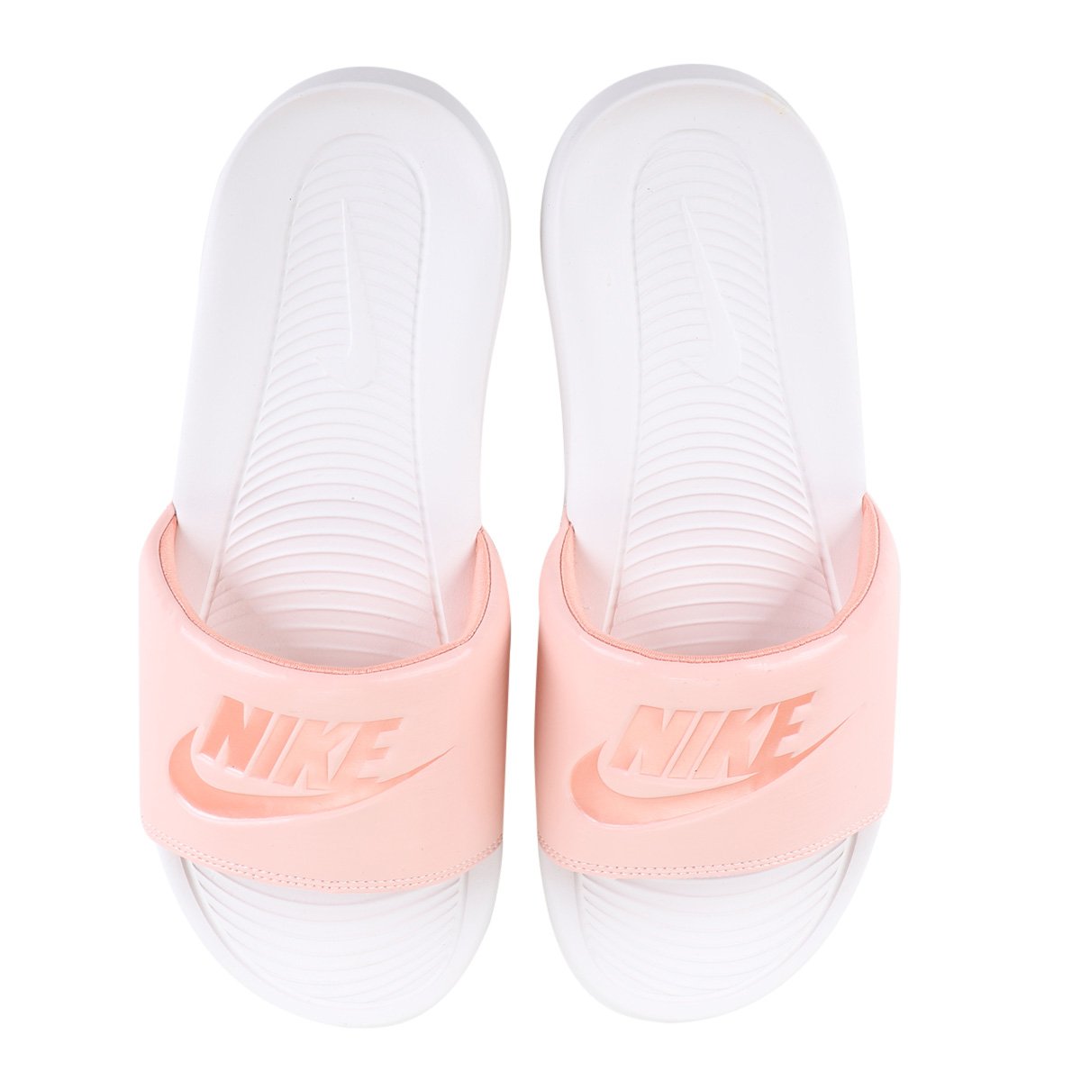 Chinelo Slide Nike Victory Feminino - Laranja Menor preço em Chinelo Slide Nike Victory Feminino - Laranja