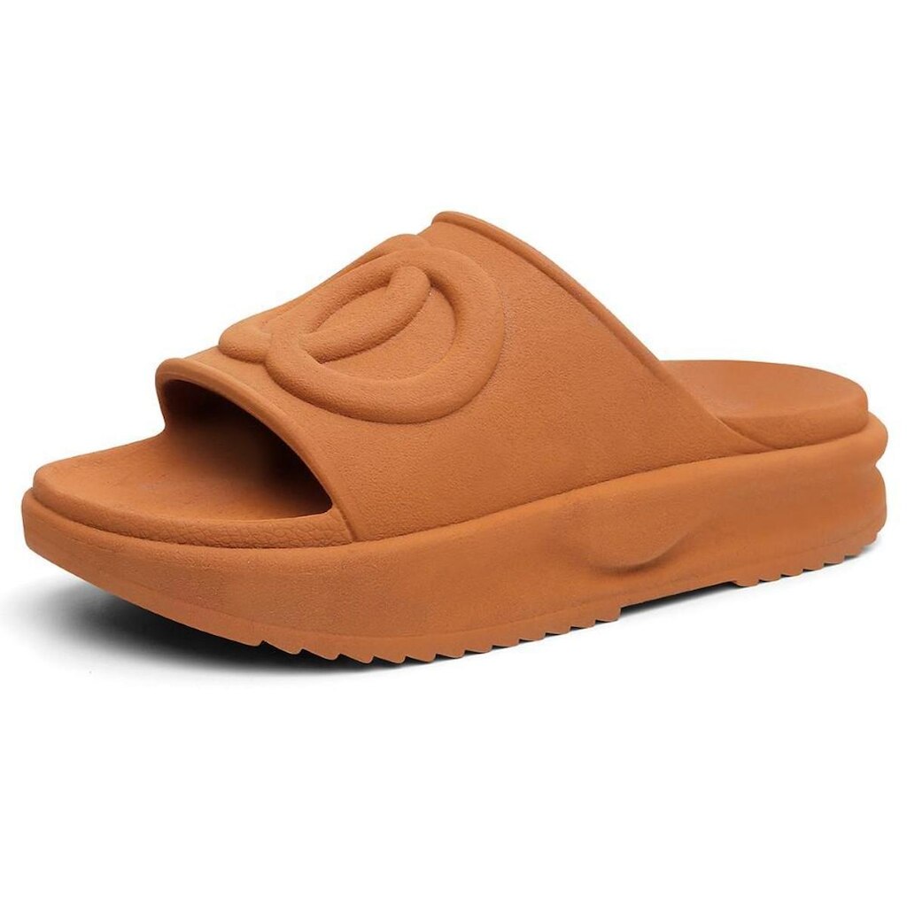 Chinelo Slide Plataforma Feminino Sandalia Nuvem Ultraleve Anatomico Ortopedico Blogueira Inspiracao
