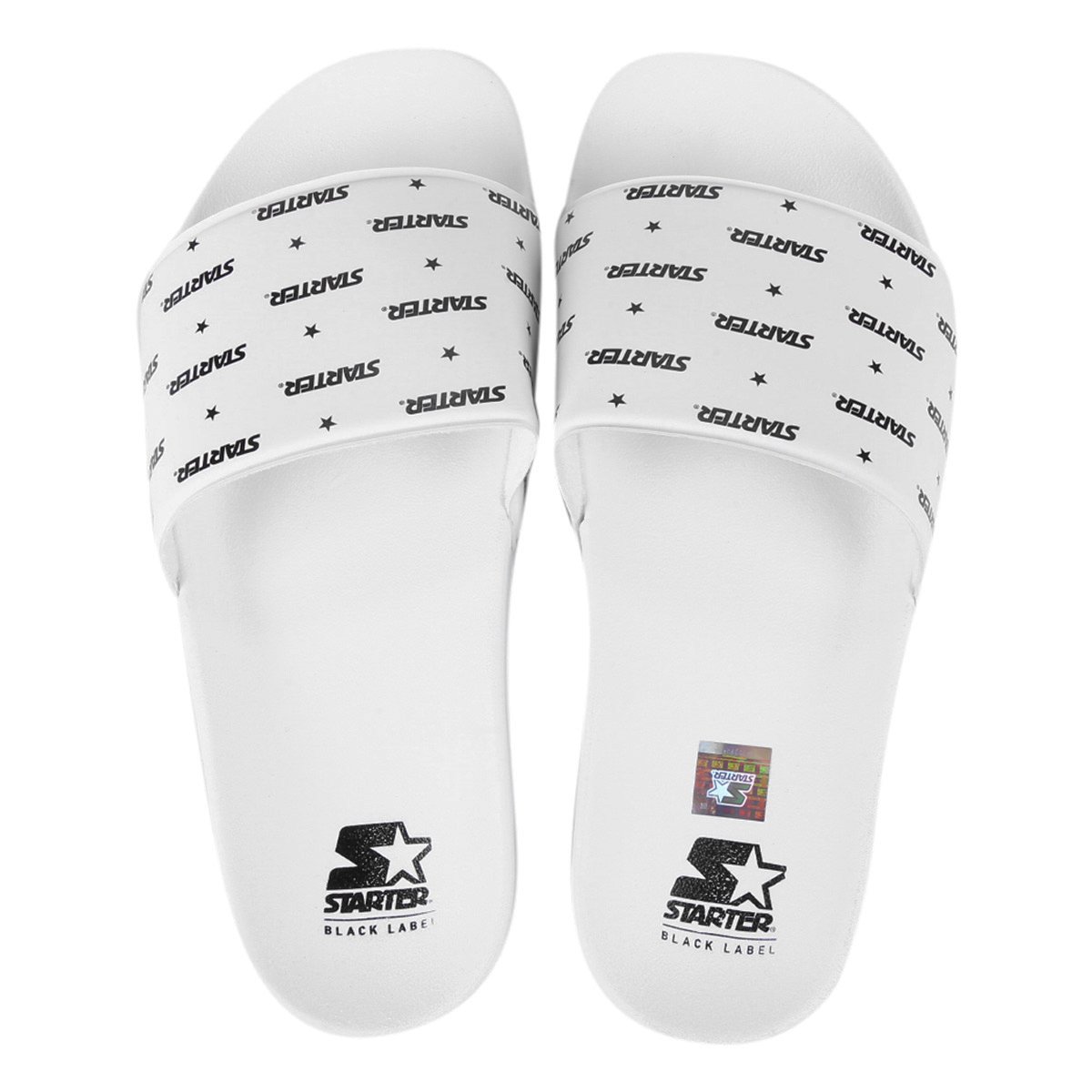 Chinelo Slide Starter Multi Masculino - Branco Menor preço em Chinelo Slide Starter Multi Masculino - Branco
