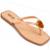 CHINELO SUA CIA 8520.17052 ZIG PEROLADO FEMININO - Nude