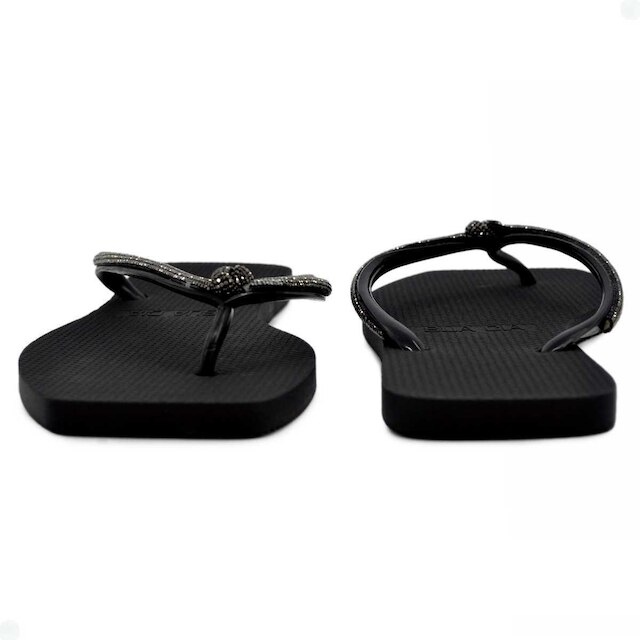 Chinelo Sua Cia Diamond Alça Brilhante Strass Básico Leve Feminino
