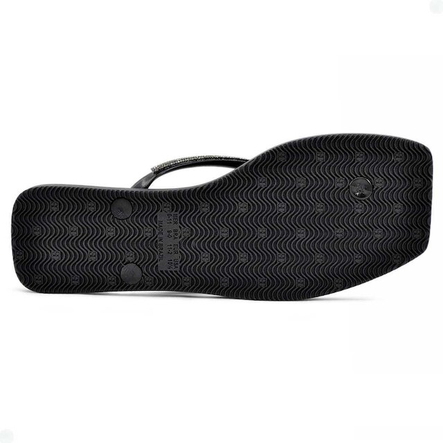 Chinelo Sua Cia Diamond Alça Brilhante Strass Básico Leve Feminino