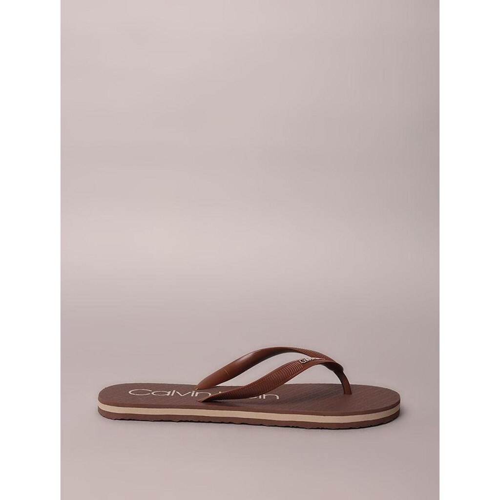 Chinelo Swim Calvin Klein - Marrom