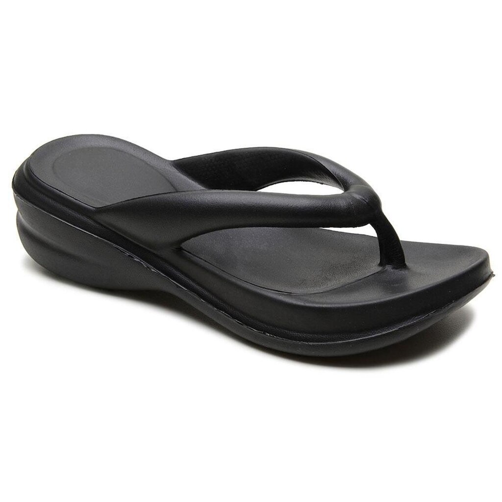 Chinelo Tamanco Anabela Feminino EVA Plataforma Confortável