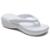 Chinelo Tamanco Anabela Feminino EVA Plataforma Confortável - Branco