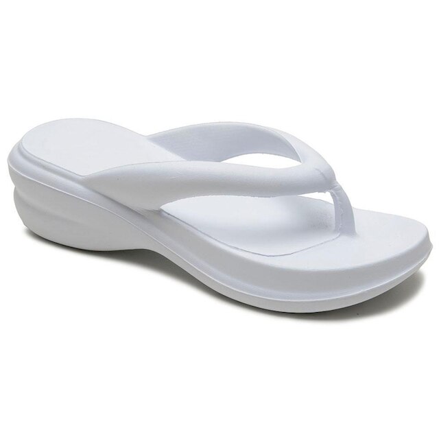 Chinelo Tamanco Anabela Feminino EVA Plataforma Confortável