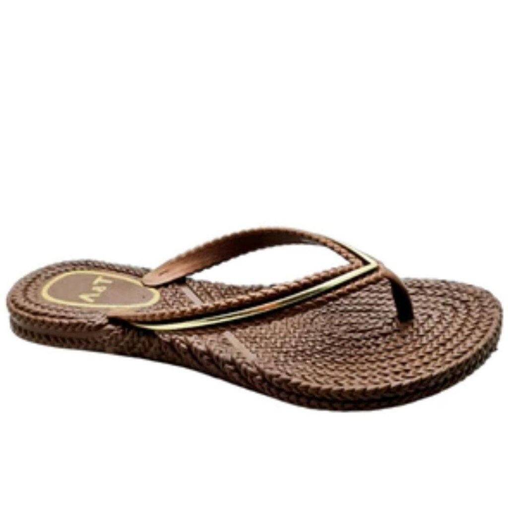Chinelo Terra e Agua Bronze Feminino Original A006.240713