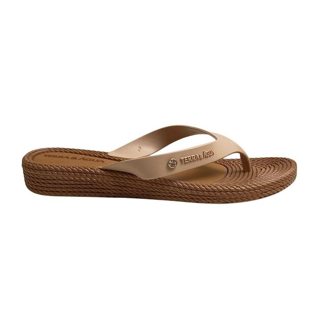 Chinelo Terra e Água Feminino 210012T Bege