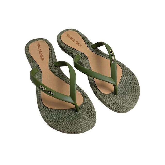 Chinelo Terra e Água Feminino 260902 Verde